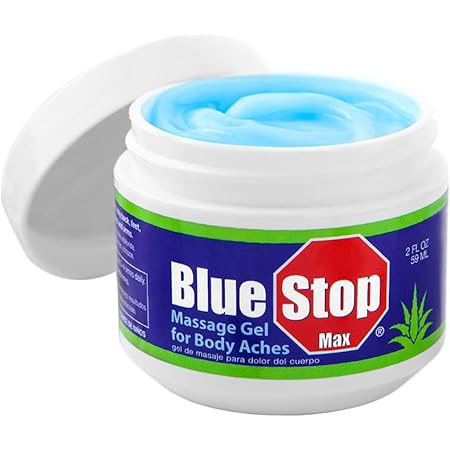 BLUE GEL MUSCLE RELIEF 8OZ RUGBY