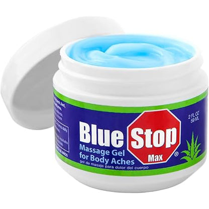 BLUE GEL MUSCLE RELIEF 8OZ RUGBY