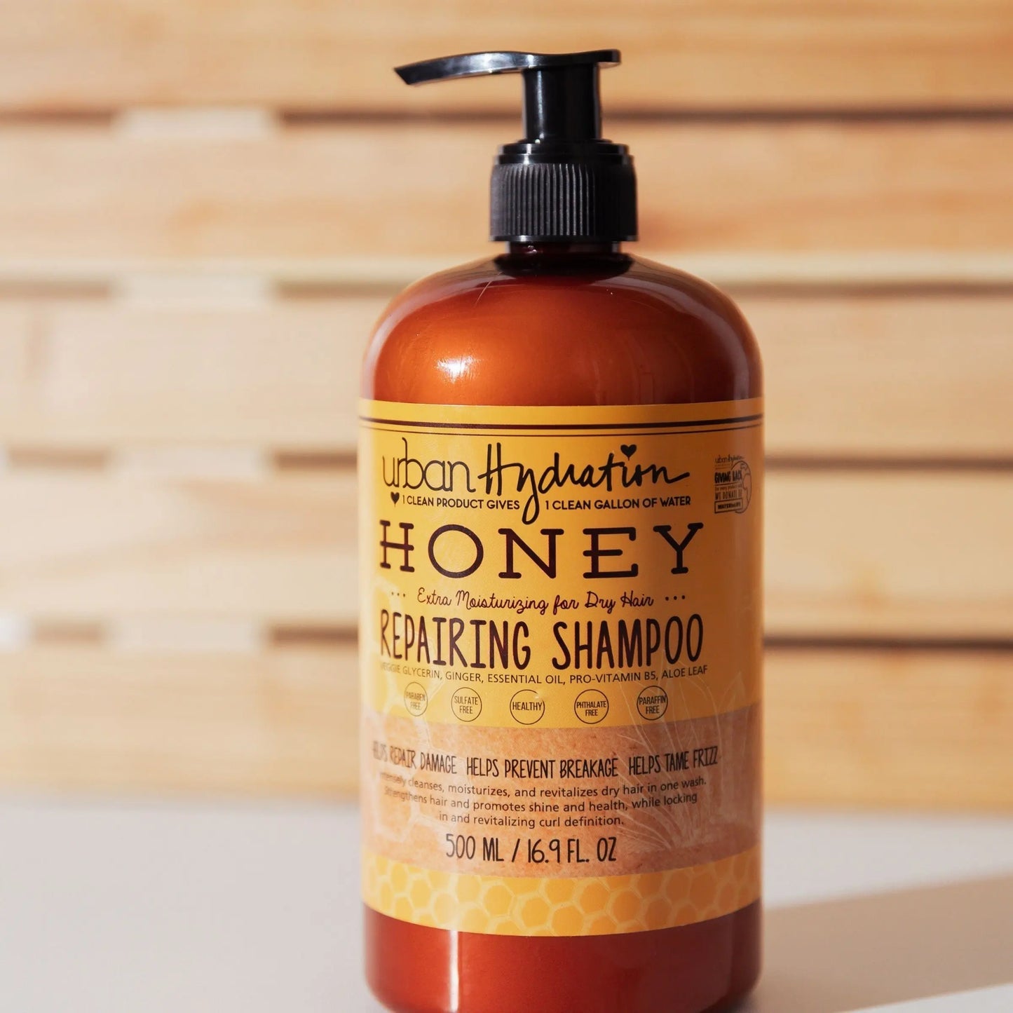 U/H HONEY SHAMPOO         16.9Z