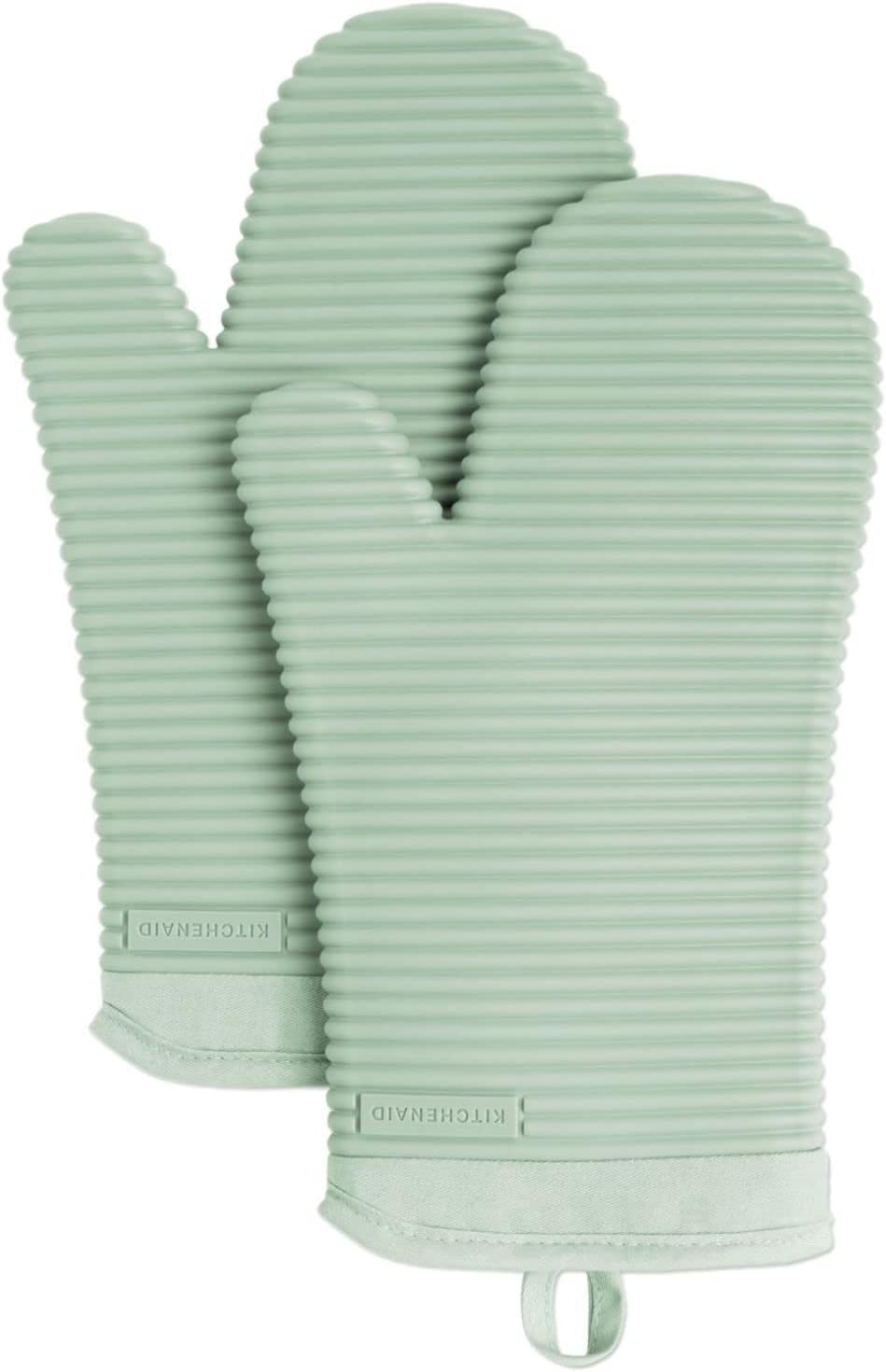 MUkitchen Silicone Oven Mitt - Stainless