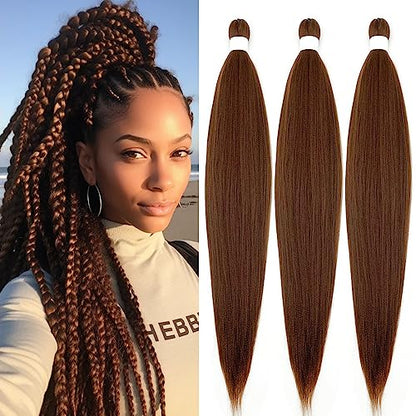 CALYPSO BRAIDING HAIR #4 DK BRN