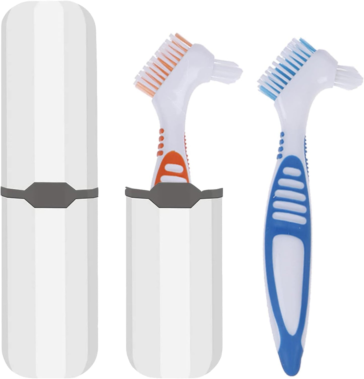 ORAL B TOOTHBRUSH DENTURE DUAL HEAD
