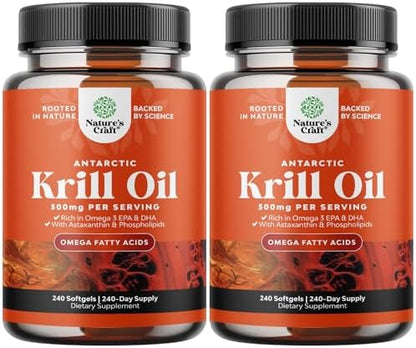ANTARCTIC KRILL OIL 500MG