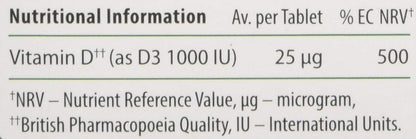 VITA D3 TB 90MG-10000U 100+10 BNS