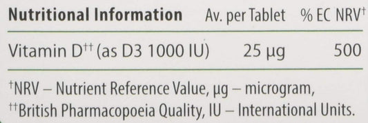 VITA D3 TB 90MG-10000U 100+10 BNS