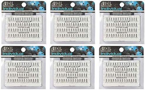 Ardell Duralash Knotted Individual Lashes, Medium - Black
