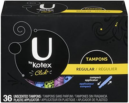 U BY KOTEX CLICK SUP PLS CMT TMP 6X32