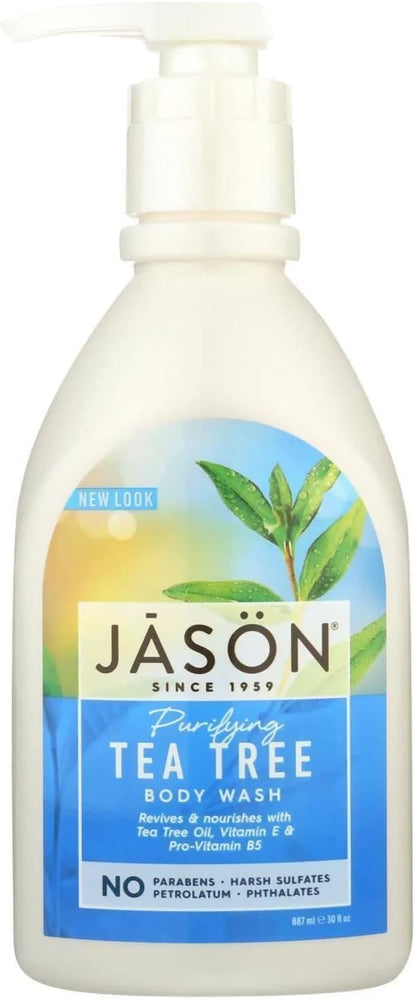 JASON NATURAL PRODUCTS BODY WASH,SMTHNG COCONUT
