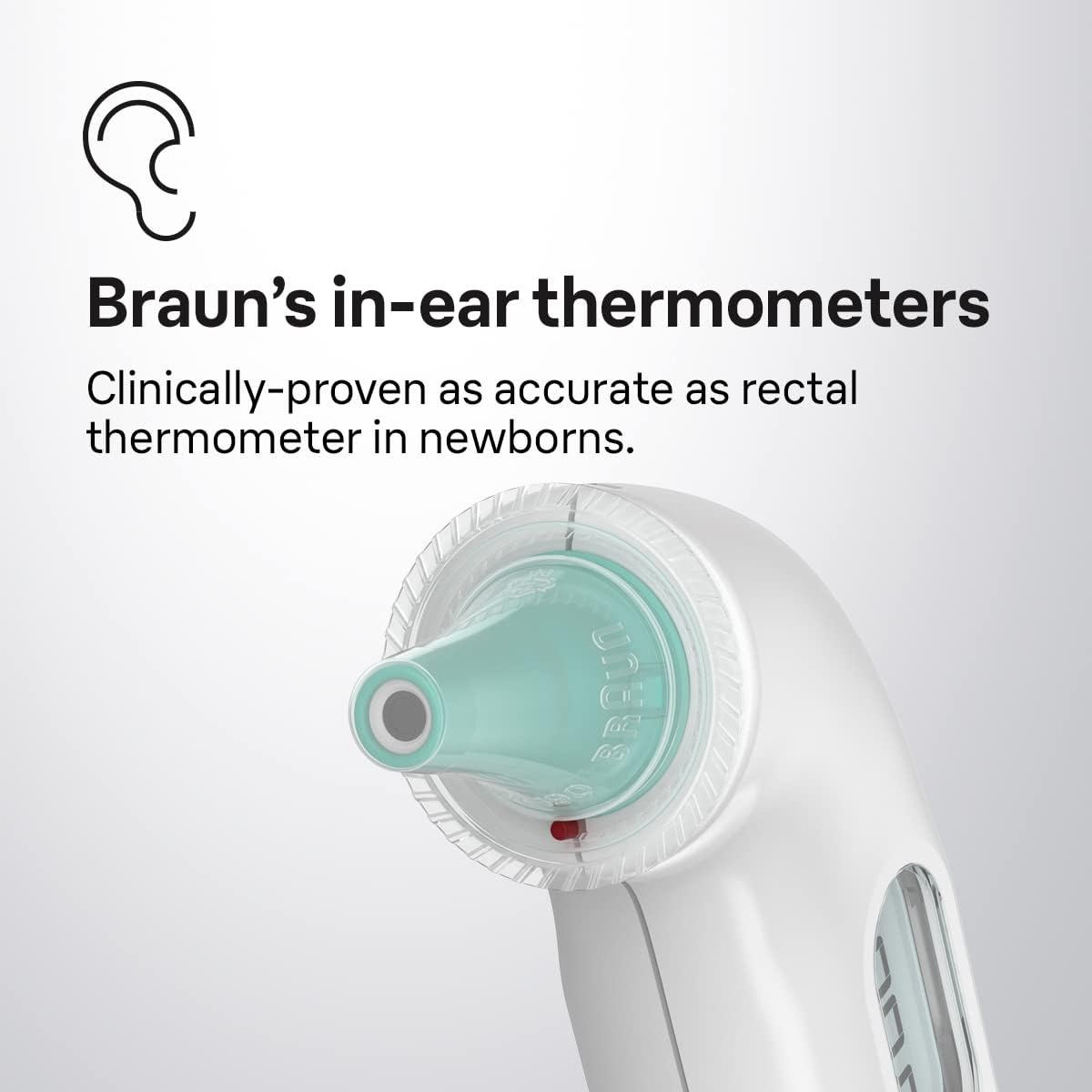 BRAUN THERMOSCAN 3 EQ EAR W/FLR