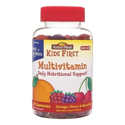 KIDS FIRST MULTIVITAMIN GMY 90 NAT MADE