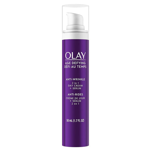 OLAY AGE DEFY 2IN1 SERUM CREAM 1.7OZ