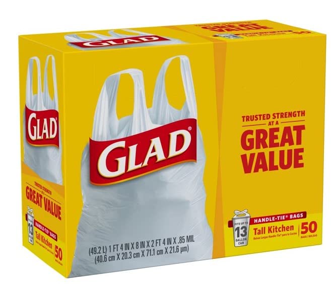 BAG GLAD TKTCH BG 13GAL 12X15