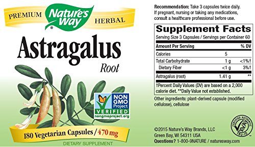 NATURE'S WAY ASTRAGALUS ROOT