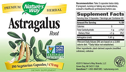 NATURE'S WAY ASTRAGALUS ROOT