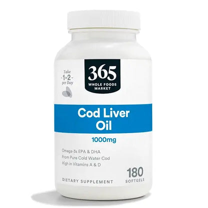 COD LIVER OL 10MNM SFTGL 100CT