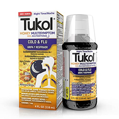 TUKOL AMPM C/F LQ 2X118ML HNY/FLV