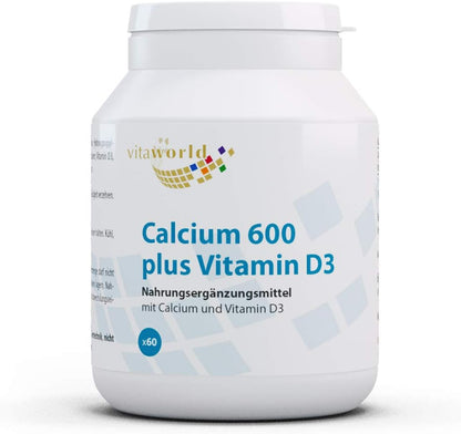 CALCIUM VITA D3 TB 600MG-400U 180