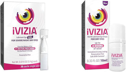 IVIZIA SEVERE NIGHT DRY EYES GEL 30CT