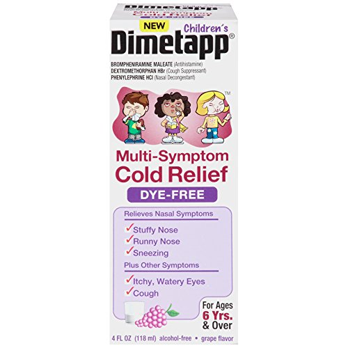 DIMETAPP CHILD M/S COLD FLU GRP LIQ 4OZ
