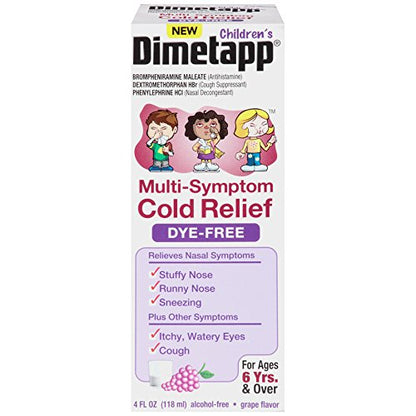 DIMETAPP CHILD M/S COLD FLU GRP LIQ 4OZ