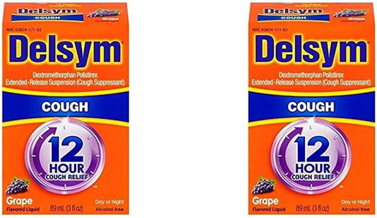 DELSYM 12HR COUGH GRAPE 3OZ
