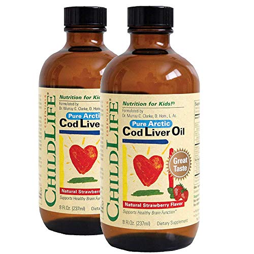 CHILDLIFE ESSENTIALS COD LIVER OIL,STRAWBERRY