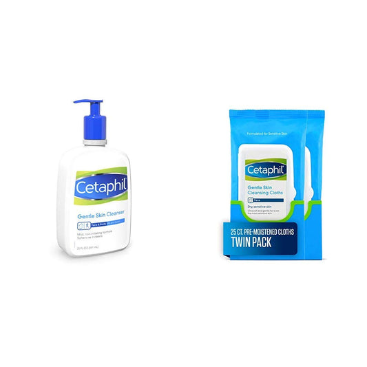 CETAPHIL GENTLE SKIN CLEANSING CLTH 25CT
