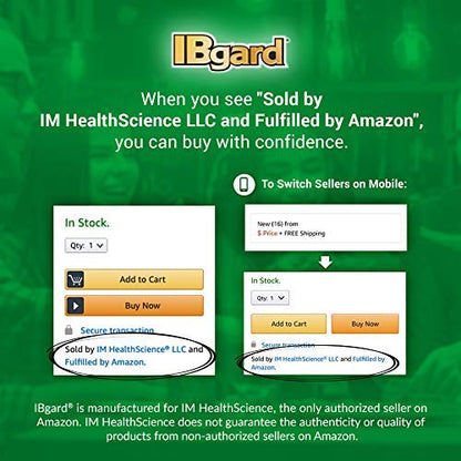 IBGARD ABDOMINAL COMFORT CAP 36CT
