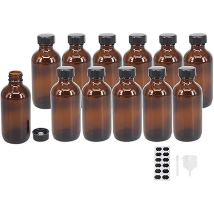 BERRY AMBER PLST OVAL PB-4 BTL 110X4OZ