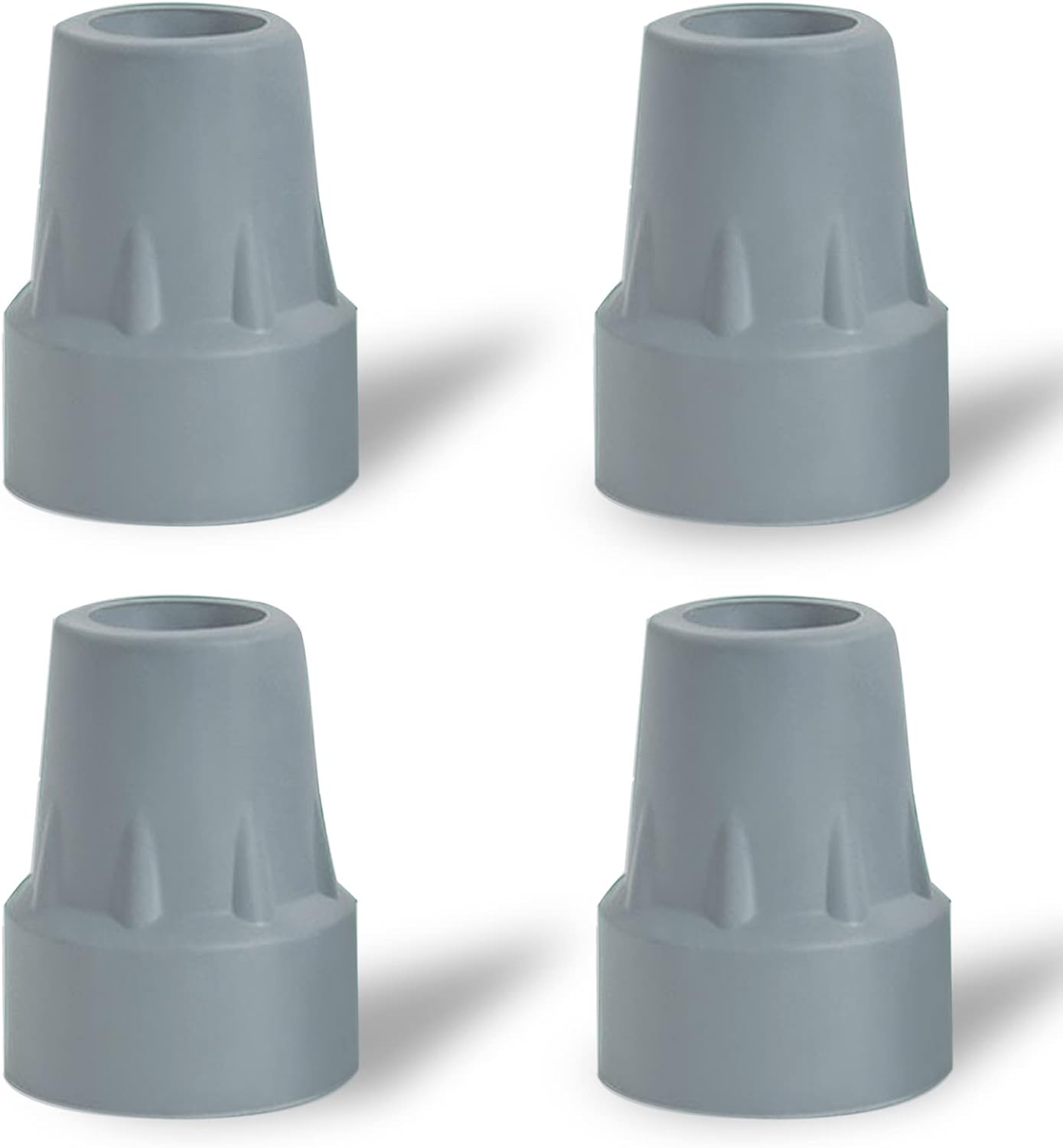 CRUTCH TIP EQ 2EA GRY 7/8N