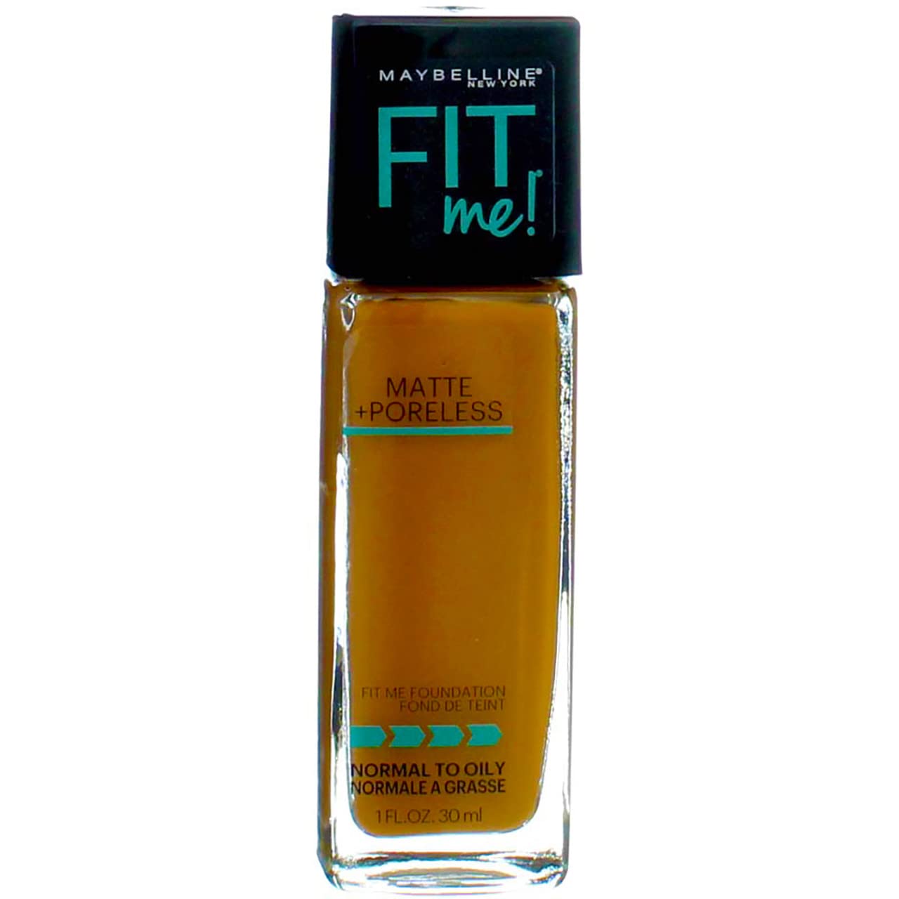 MAYBELLINE New York Fit Me Matte + Poreless Foundation Makeup, 355 Coconut, 1 oz