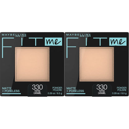 MAYBELLINE New York Fit Me Matte + Poreless Pressed Face Powder Makeup, 362 Truffle, 0.29 oz