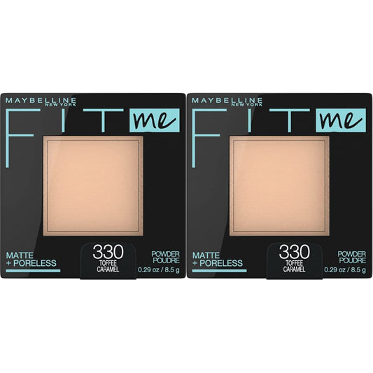 MAYBELLINE New York Fit Me Matte + Poreless Pressed Face Powder Makeup, 312 Golden, 0.29 oz