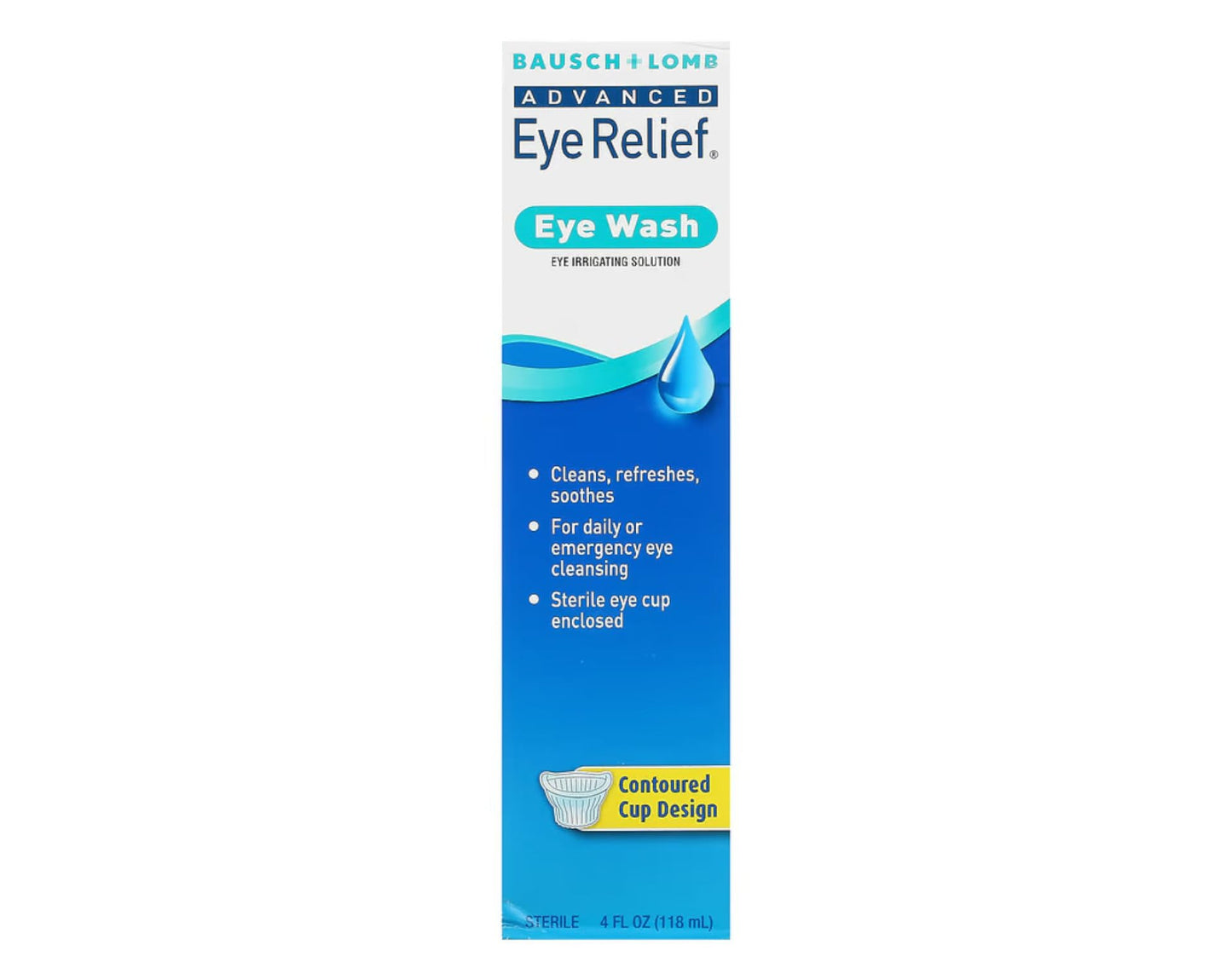 BAUSCH+LOMB ADV EYE RLF EYE WASH 4OZ