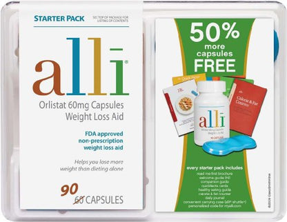 ALLI STARTER 60 MG CAP 60