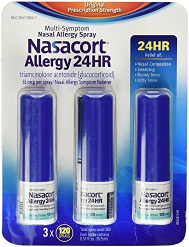 NASACORT OTC 120 SPRAYS 0.57OZ
