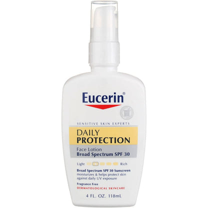 EUCERIN MOISTURE LT 4OZ SPF30