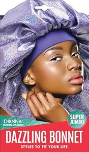 DONNA SLEEP CAP/BONET W/TRT BLK