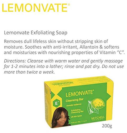LEMONVATE SOAP LARGE EXFOL   7Z