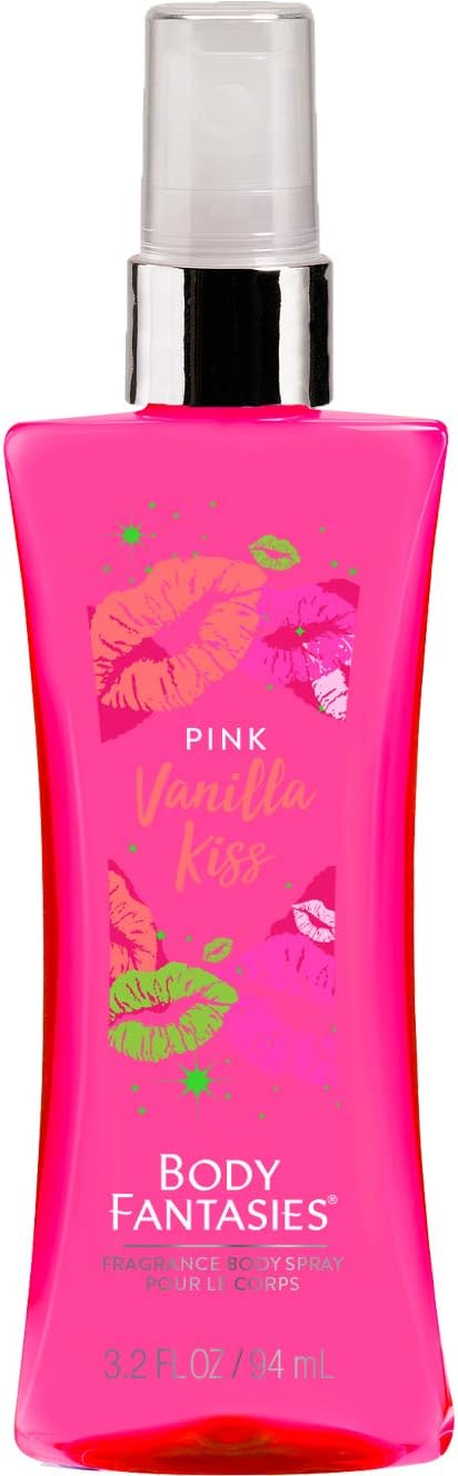 BODY FANTASIES PINK VANILLA 8OZ