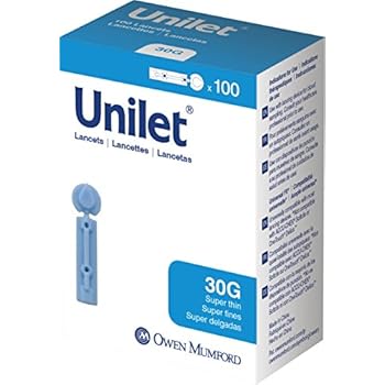 UNILET COMFORT TOUCH LANCET 28G 100CT