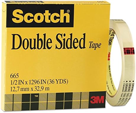 SCOTCH DOUBLE SIDED TP 1X12 CLS