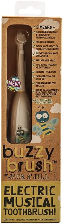 JACK N JILL KIDS TOOTHBRUSH,ELECTRIC,KIDS