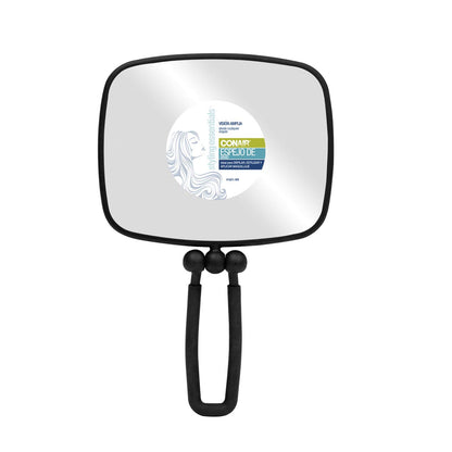 CONAIR Perfect Position 2-Sided Round Mirror - Black