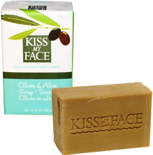 KISS MY FACE BAR SOAP,OLIVE & ALOE