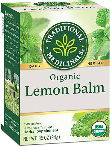 TRADITIONAL MEDICINALS HERB TEA,OG2,LEMON BALM