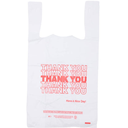 BAG PLASTIC T-SHIRT THANK YOU 1000CT ACT