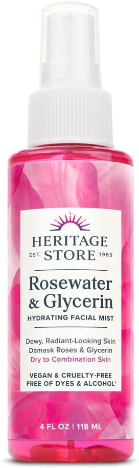 HERITAGE STORE ROSEWATER & GLYCERIN