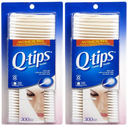 Q-TIPS ANTIMICROBIAL SWAB 300CT