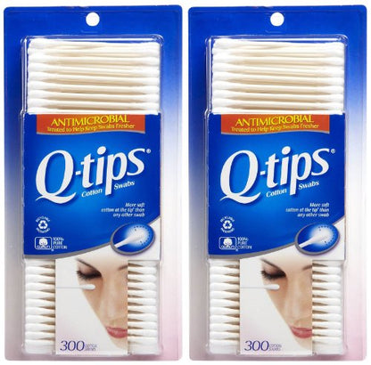 Q-TIPS ANTIMICROBIAL SWAB 300CT